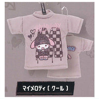 My Melody & Kuromi T-shirt Keychain [1.My Melody (Cool)]