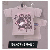 My Melody & Kuromi T-shirt Keychain [1.My Melody (Cool)]