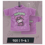 My Melody & Kuromi T-shirt Keychain [2.Kuromi (Cool)]