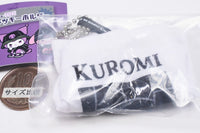 My Melody & Kuromi T-shirt Keychain [4.Kuromi (Cute)]