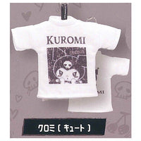 My Melody & Kuromi T-shirt Keychain [4.Kuromi (Cute)]