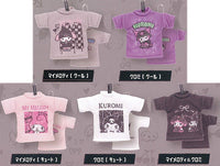 My Melody & Kuromi T-shirt Keychain [All 5 type set(Full Complete)]