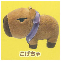 100 yen Goraku Goracapy Plush Toy [2.Dark Brown]
