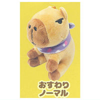 100 yen Goraku Goracapy Plush Toy [4.Osuwari Normal]