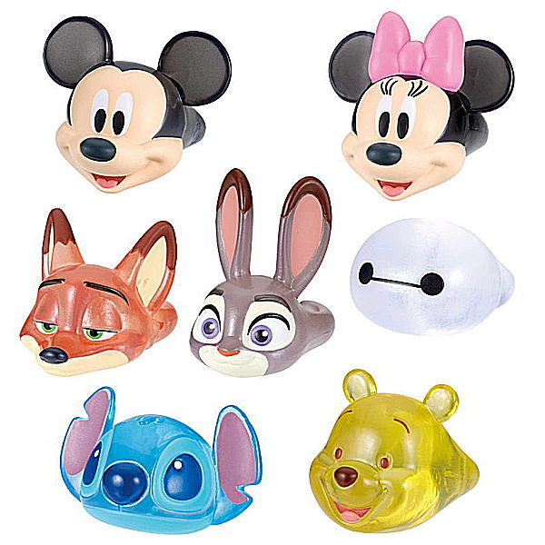 Disney Character Fashion Ring Royal Clear [Normal 7 type set (Rare are NOT including)]