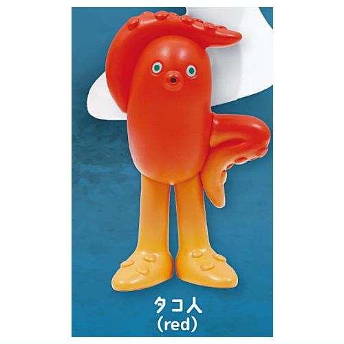Ikajin Takojin Mascot Figure [1.Takojin (red)]