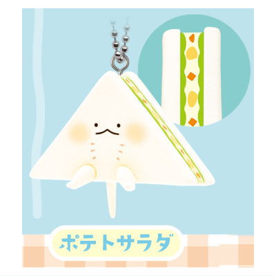 Sandwich Baby Stingray Mascot Ball Chain [1.Potato Salad]