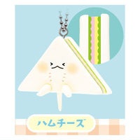 Sandwich Baby Stingray Mascot Ball Chain [3.Ham and Cheese]