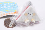 Sandwich Baby Stingray Mascot Ball Chain [5.Strawberry Jam]