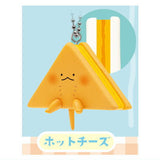 Sandwich Baby Stingray Mascot Ball Chain [6.Hot Cheese]