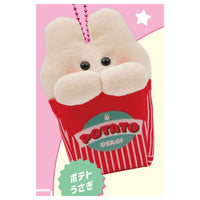 Potato usagi and Chicken kuma Mascot Ball Chain [1.Potato usagi]