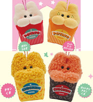 Potato usagi and Chicken kuma Mascot Ball Chain [All 4 type set (Full Complete)]