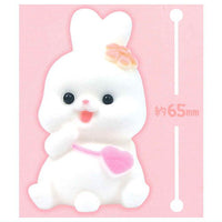 Fuwafuwa Flocky Sofubi Rabbit [3.White]
