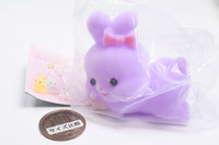 Fuwafuwa Flocky Sofubi Rabbit [6.Purple]