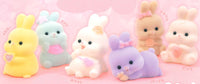 Fuwafuwa Flocky Sofubi Rabbit [All 6 type set(Full Complete)]