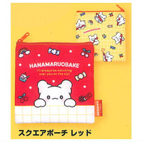 Hanamaruobake Variety Collection [3.Square Pouch (Red)]