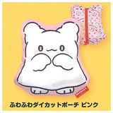 Hanamaruobake Variety Collection [5.Fuwafuwa Die-Cut Pouch (Pink)]