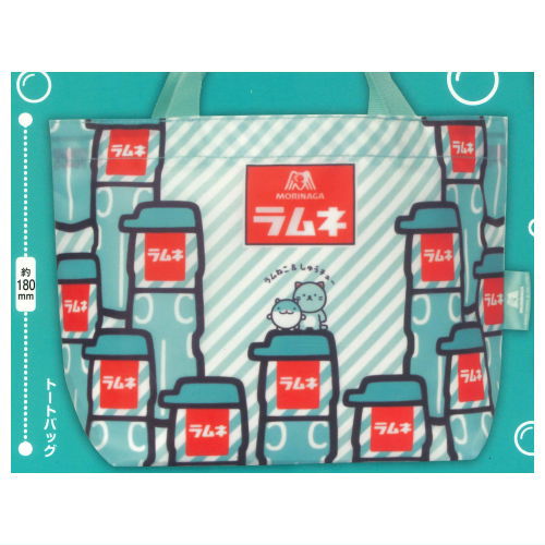 Morinaga Ramune (Ramuneko & Shuchu) Pouch Collection [1.Tote Bag]