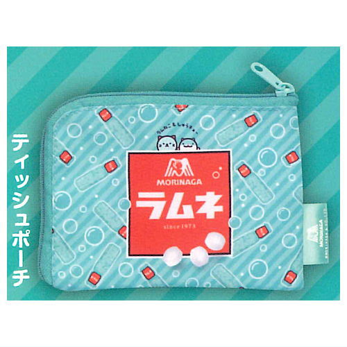 Morinaga Ramune (Ramuneko & Shuchu) Pouch Collection [3.Tissue Pouch]