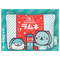 Morinaga Ramune (Ramuneko & Shuchu) Pouch Collection [4.Gusseted Pouch]