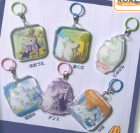Moomin Pukkuri! Clear Mejirushi Charm [All 6 type set(Full Complete)]