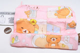 Rilakkuma anata no soba ni Rilakkuma Assorted Collection [1.Square Pouch (Pink)]