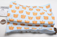 Rilakkuma anata no soba ni Rilakkuma Assorted Collection [2.Square Pouch (Blue)]