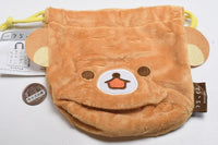 Rilakkuma anata no soba ni Rilakkuma Assorted Collection [4.Face Drawstring Bag (Open Mouth)]