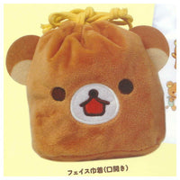 Rilakkuma anata no soba ni Rilakkuma Assorted Collection [4.Face Drawstring Bag (Open Mouth)]