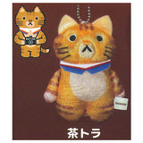CACAOCAT Mofumofu Plush Toy [4.Chatora]