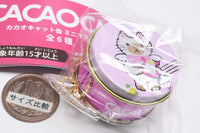 CACAOCAT can mini mascot [2.White Cat Pink]