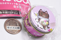 CACAOCAT can mini mascot [3.Chatora Pink]