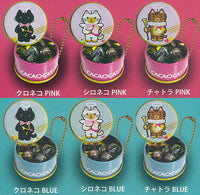 CACAOCAT can mini mascot [All 6 type set(Full Complete)]