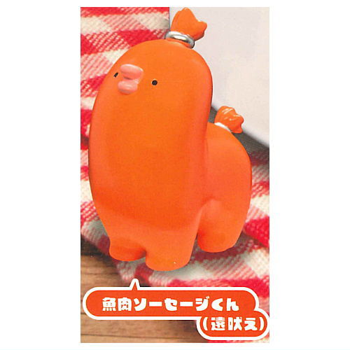 Ushihito's Gyoniku sausage-kun and friends figure mascot Part.2 [1.Gyoniku sausage-kun (tooboe)]