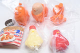 Ushihito's Gyoniku sausage-kun and friends figure mascot Part.2 [All 5 type set(Full Complete)]