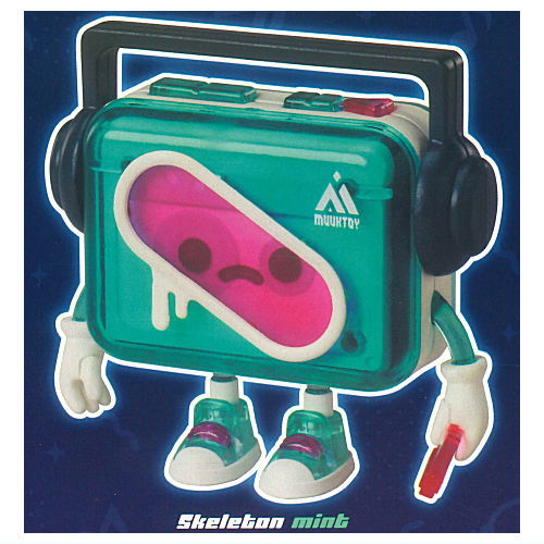 Cassette Playar Boy [3.Skeleton mint]