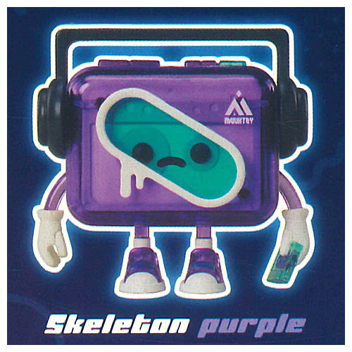 Cassette Playar Boy [5.Skeleton purple]