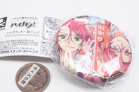 Binan Koukou Chikyuu Boueibu HAIKARA! Lame Glitter Can Badge [1.Shinkuro Unzen & Brilliant Red]