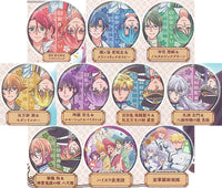 Binan Koukou Chikyuu Boueibu HAIKARA! Lame Glitter Can Badge [All 10 type set(Full Complete)]