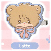 mikko illustrations LOVE FRIENDS pukkuri rubber hairpin [2.Latte]
