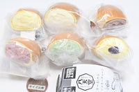 Hattendo Cream bun Mochi Punyu Keychain [All 6 type set (Full Complete)]