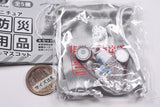 Miniature Disaster prevention supplies mascot [1.Set A]