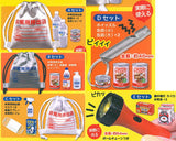 Miniature Disaster prevention supplies mascot [All 5 type set (Full Complete)]