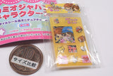 Kamio Japan Characters Tile Sticker Miniature Charm [4.Miracle Girls]