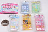 Kamio Japan Characters Tile Sticker Miniature Charm [All 5 type set(Full Complete)]