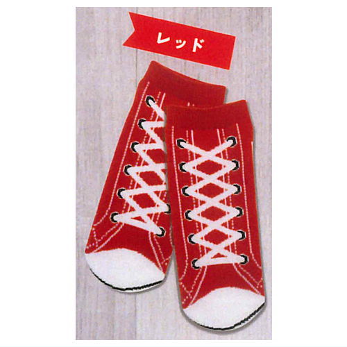 Sneaker Style Socks [1.Red]