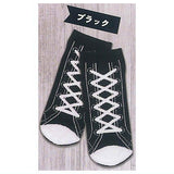 Sneaker Style Socks [3.Black]