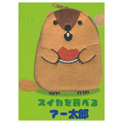 Marmot Mottoto Food Fight Pouch [2.Watermelon wotaberu A-taro]