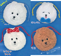 Mofumofu bichon fuwafuwa kinchaku [All 4 type set(Full Complete)]
