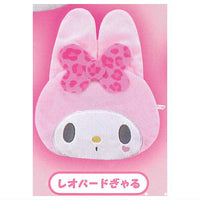 Sanrio My Melody Plush Pouch [3.Leopard Gal]
